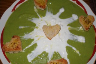 Supa crema de mazare