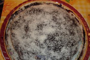 Prajitura cu piscoturi si nuca de cocos