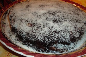 Prajitura cu piscoturi si nuca de cocos