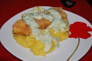 Pastrav in crusta de malai