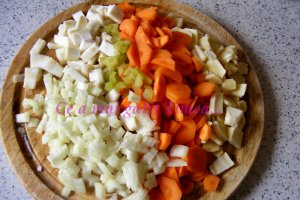 Ciorba de legume cu paste