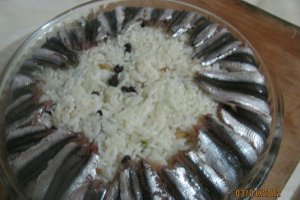 Tarta cu hamsii