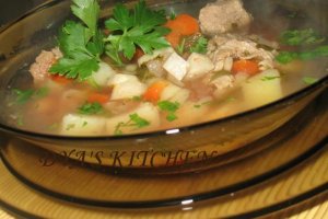 Ciorba cu carne de porc