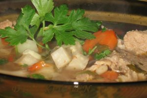 Ciorba cu carne de porc