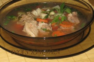 Ciorba cu carne de porc