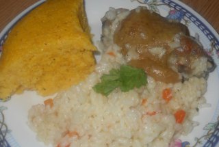 Pulpe de cocos cu orez
