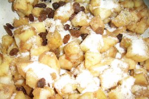 Apple crumble