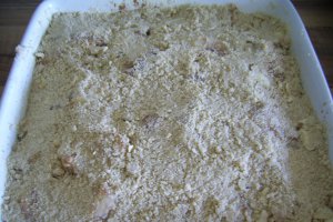 Apple crumble