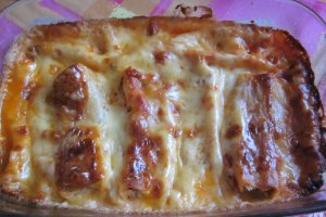 Cannelloni cu carne de vita si porc