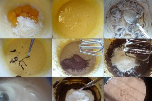 Tort de ciocolata cu crema de cocos