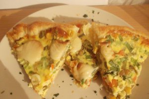 Tarta sarata cu legume mexicane