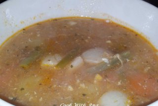 Ciorba de porc cu legume