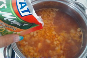 Ciorba de vacuta cu ou batut