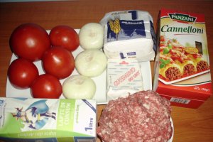 Cannelloni cu carne tocata