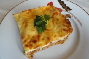 Cannelloni cu carne tocata si ciuperci