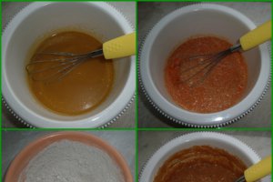 Tort de morcovi cu crema de urda (10-12 persoane)
