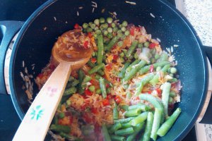 Orez cu legume