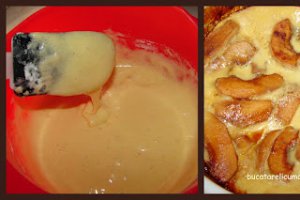Tort de mere cu crema de zahar ars