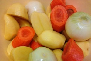 Pui aromatizat la cuptor
