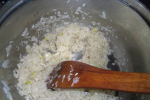 Salata de orez basmati cu vita
