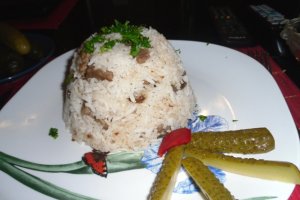 Salata de orez basmati cu vita