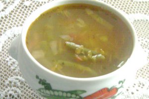 Supă de fasole cu legume
