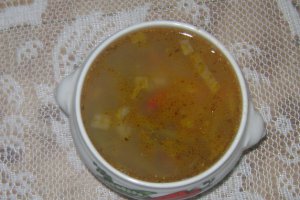Supă de fasole cu legume