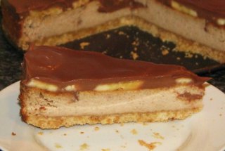 Cheesecake cu unt de alune (peanut butter)