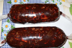 Salam de biscuiti reteta cu nuca