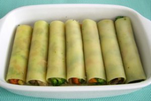Cannelloni cu legume - de post