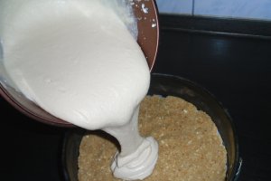 Chesecake american cu fructe de padure