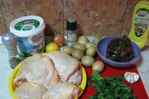 Pulpe cu sos de smantana si ciuperci