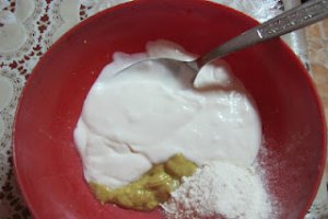 Pulpe cu sos de smantana si ciuperci