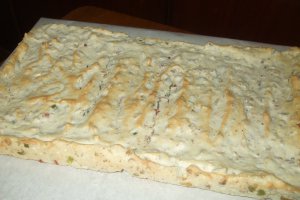 Desert prajitura cu foi de napolitana