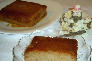 Budinca de gris in caramel