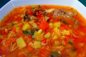 Ciorba de iepure de casa