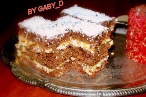 Prajitura de ciocolata cu fulgi de zapada