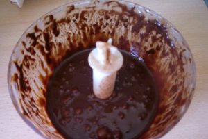 Crema de chocolate negro con naranja   (Crema de ciocolata amaruie cu portocala)