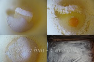 Prajitura cu mere, stafide si nuca de cocos