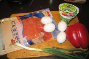 Omleta de primavara rulata