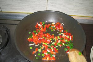 Omleta de primavara rulata