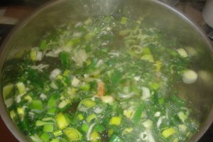 Supa de legume cu galuste