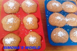 Muffins cu nuca, cappuccino si scortisoara