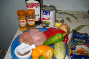 Curry de pui