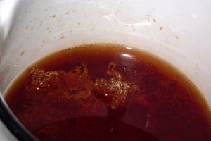 Gris cu lapte si zahar caramel