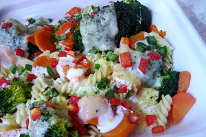 Paste cu broccoli si legume la cuptor