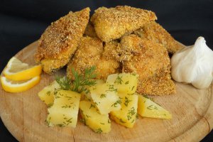 Reteta delicioasa de macrou prajit cu malai si usturoi