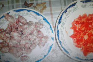 Bruschette cu carnati