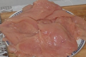 Snitele pin piept de pui cu legume mexicane