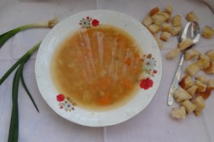 Ciorba de fasole boabe -de post